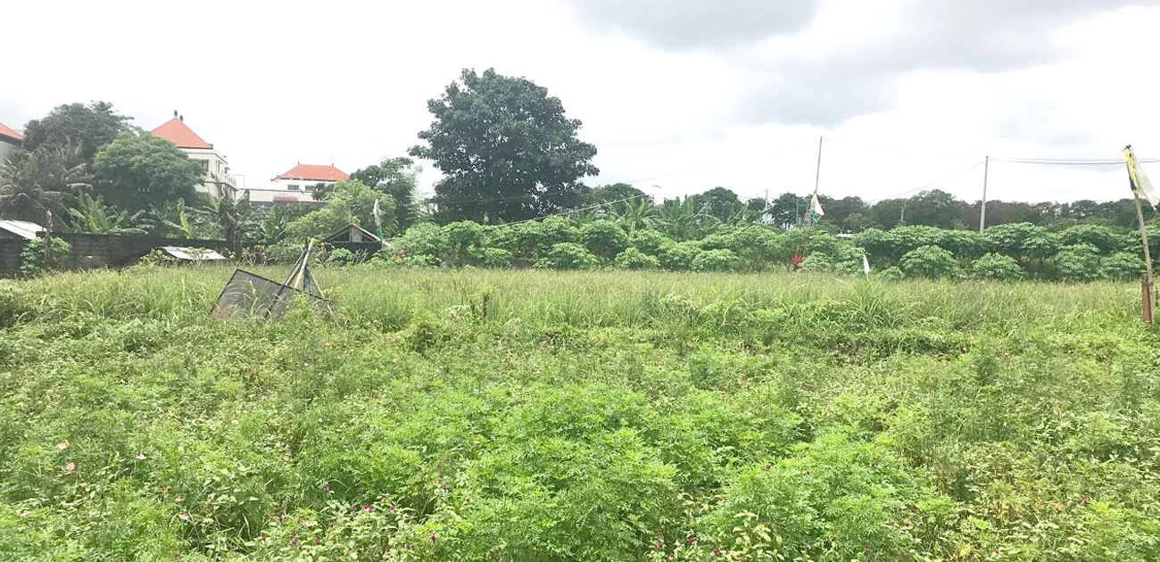 Prime 980m2 of Land in Sanur 150m from the Beach