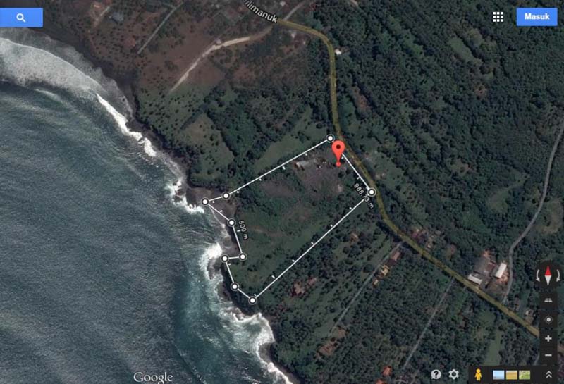 Absolute Beachfront Land Perfect for Resort in Tabanan