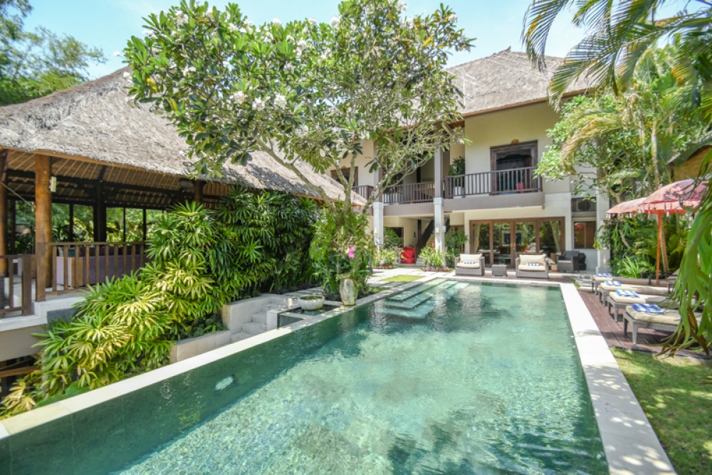Beautiful Tropical Four Bedrooms Villa For Sale In Canggu